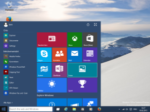 Screenshot Windows 10